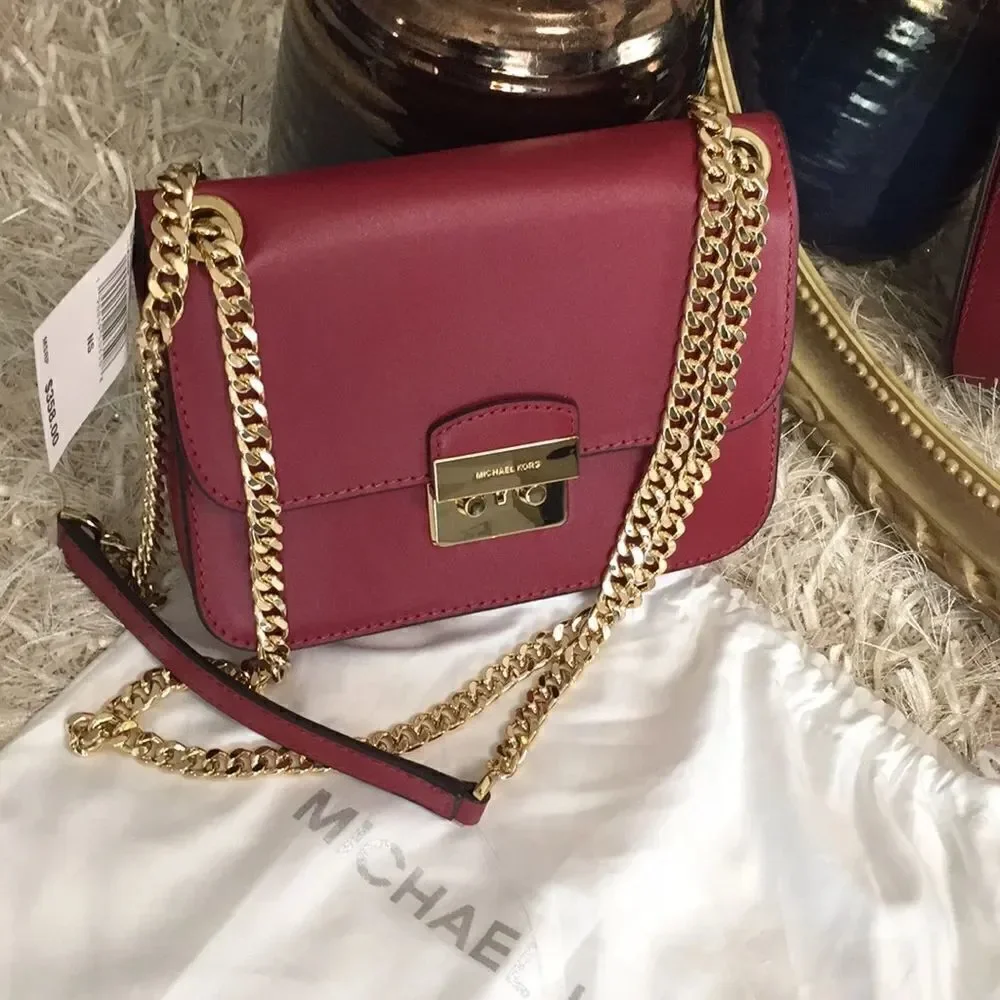 Michael Kors Sloan Editor Chain Shoulder Bag NWT